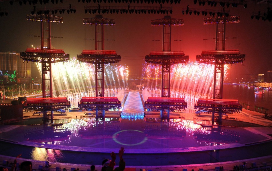 广州亚运会开幕式隆重举行_高清图集_新浪网