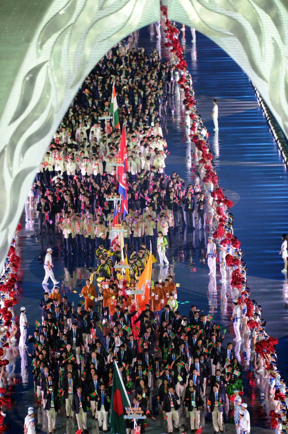 广州亚运会开幕式隆重举行_高清图集_新浪网