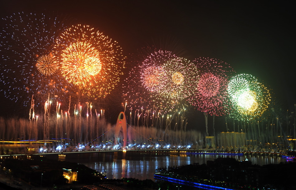 广州亚运会开幕式隆重举行_高清图集_新浪网