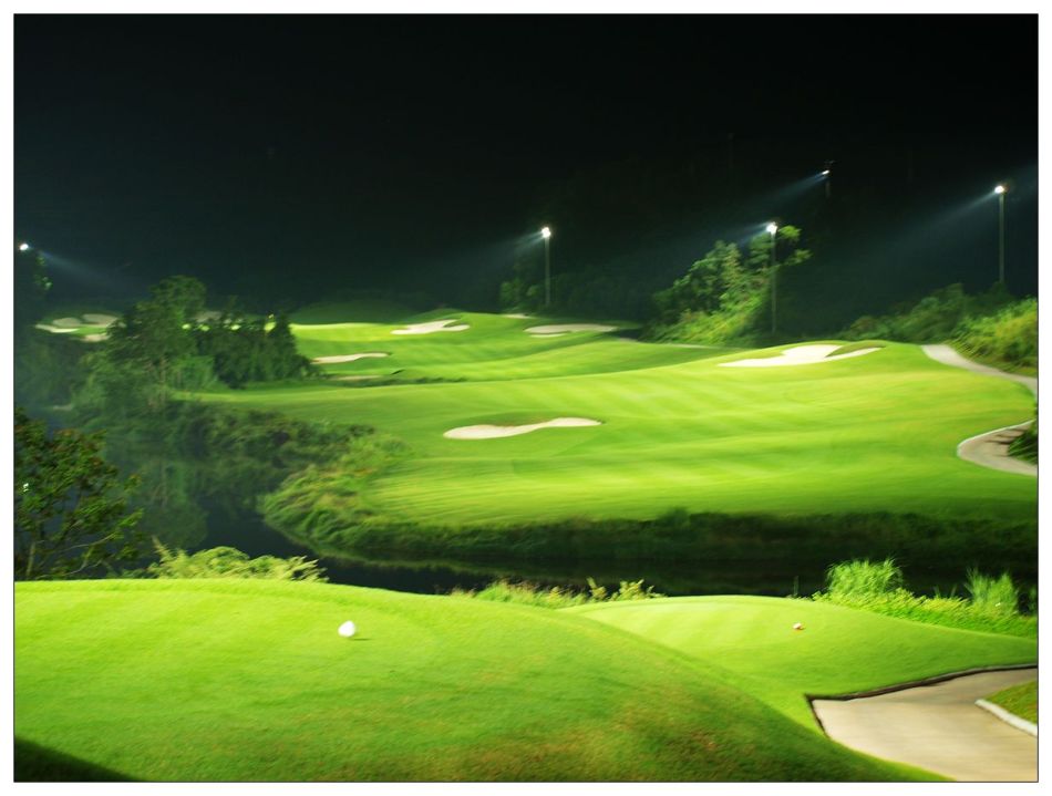 揭西京明高尔夫球会8#洞发球台