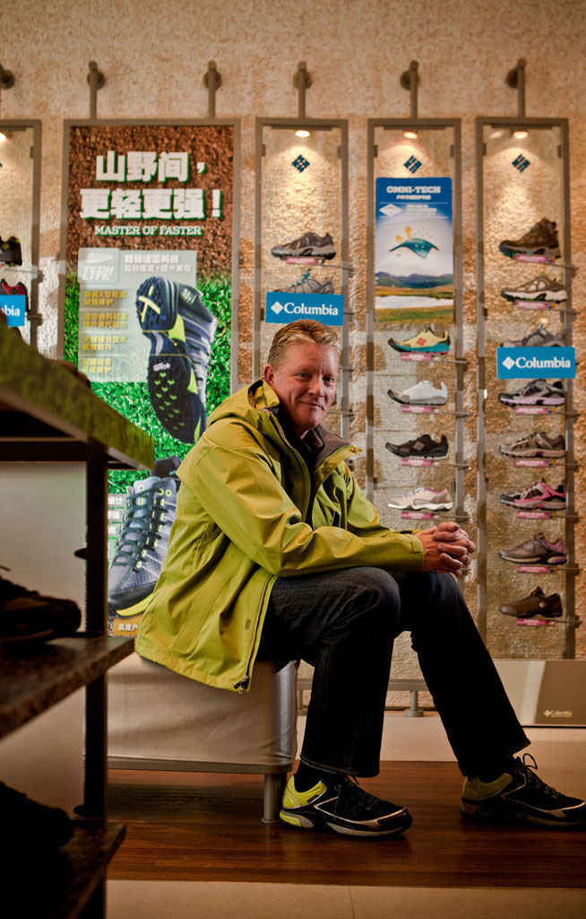 上海columbia旗舰店二层