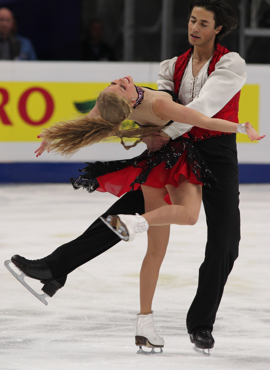 花滑世锦赛冰舞预赛_高清图集_新浪网