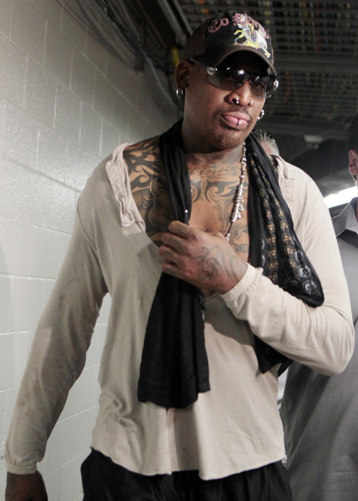 罗德曼个性装扮