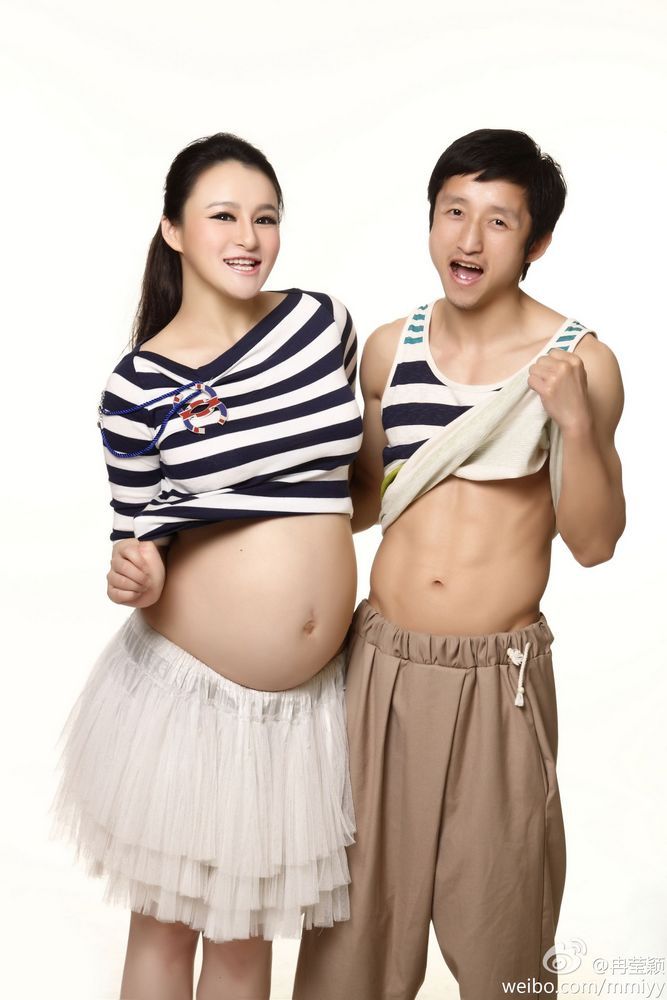 邹市明爱妻大晒孕妇照_高清图集_新浪网