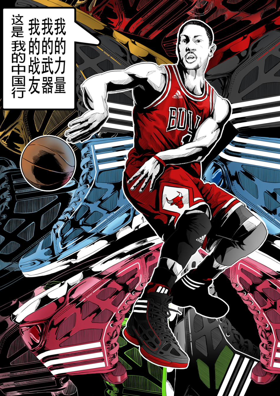 罗斯的篮球故事_高清图集_新浪网