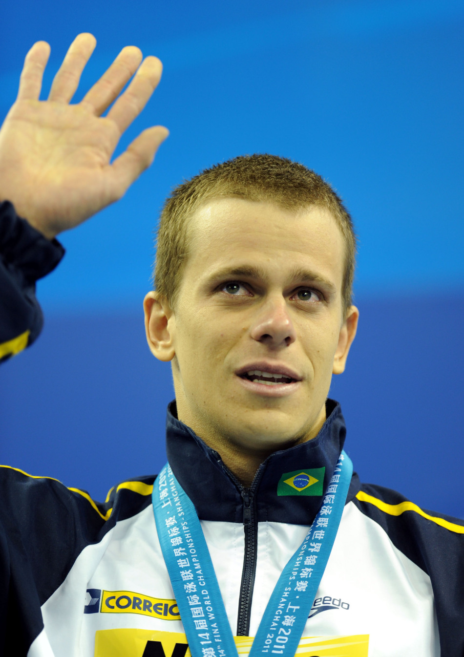 世游赛男子50米自由泳决赛小西埃洛夺冠_高清图集_新浪网