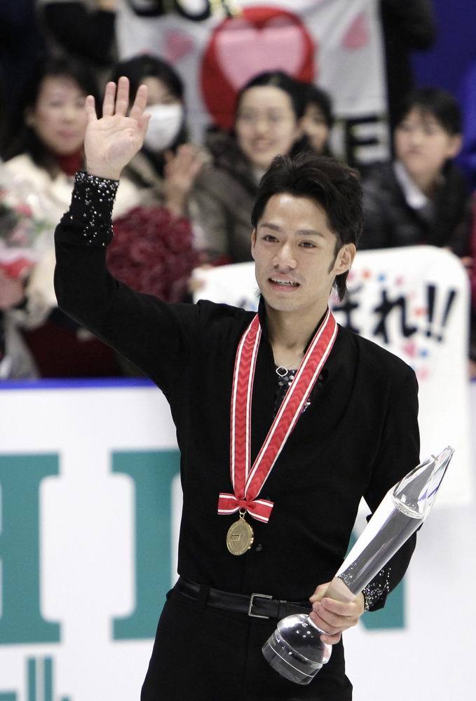 花滑日本站高桥大辅夺冠_高清图集_新浪网