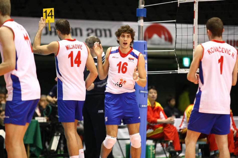 [男排世界杯]中国1-3塞尔维亚_高清图集_新浪网