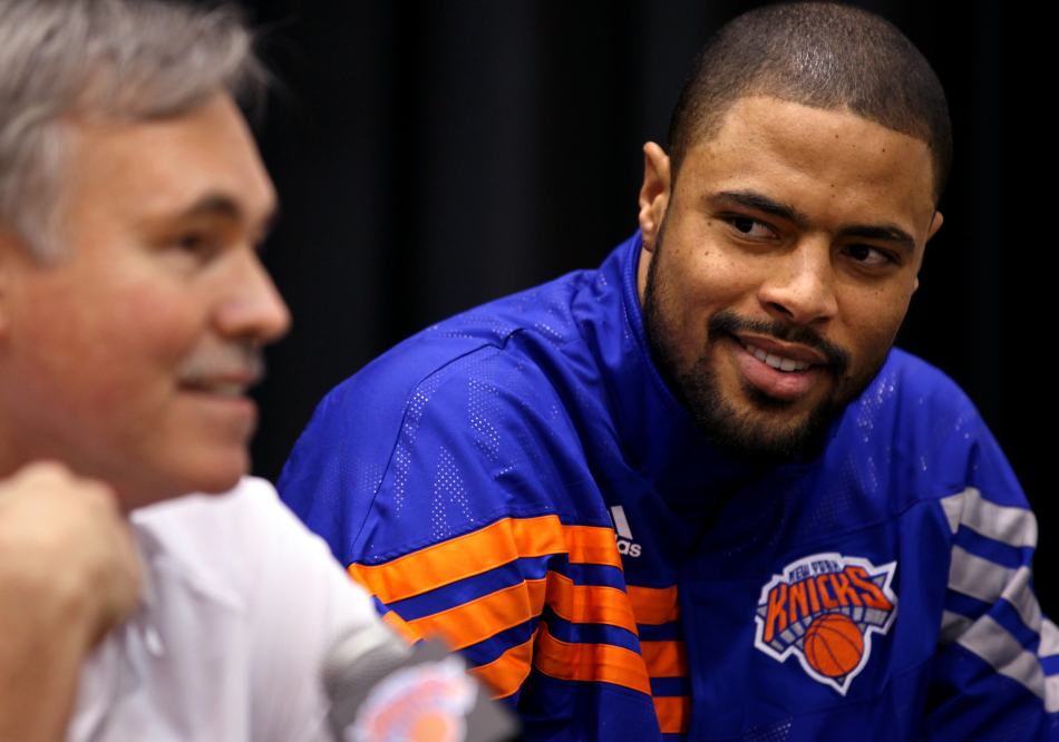 钱德勒正式亮相尼克斯_高清图集_新浪网