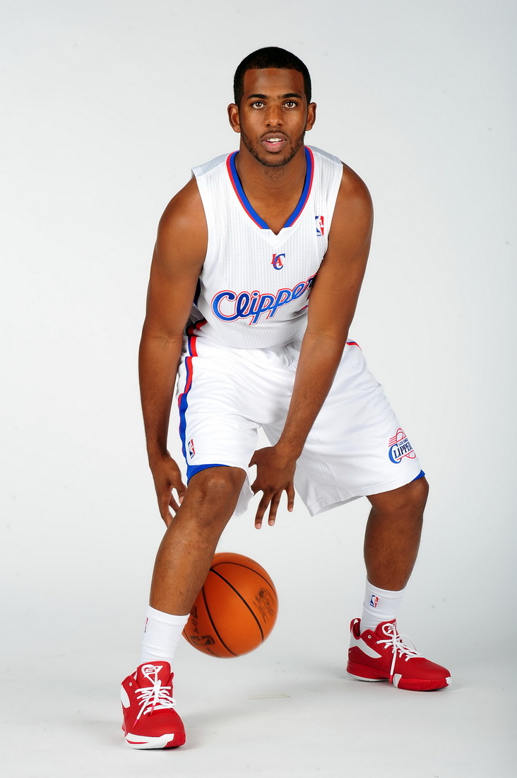 保罗身披快船3号亮相_高清图集_新浪网