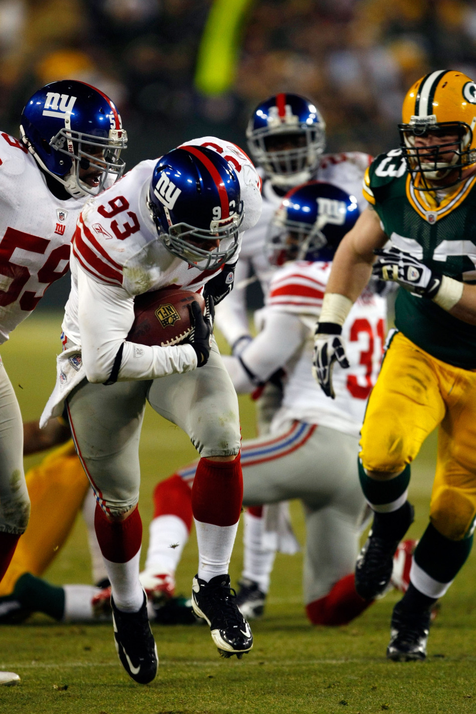 nfl季后赛包装工不敌巨人_高清图集_新浪网
