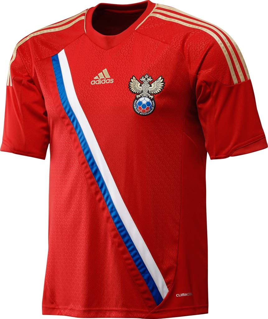俄罗斯队2012-13赛季主场球衣