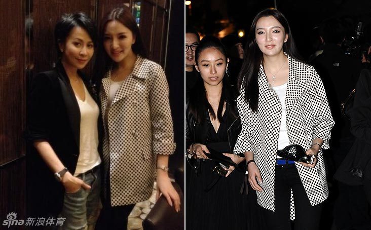 王励勤女友出席活动与刘嘉玲