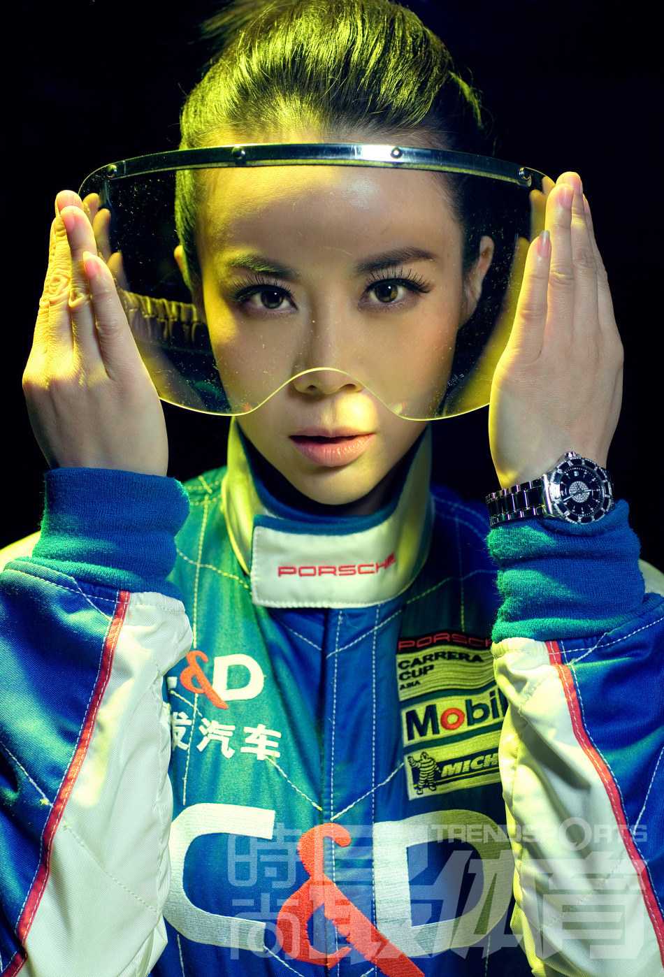 美女车手谭颖_高清图集_新浪网