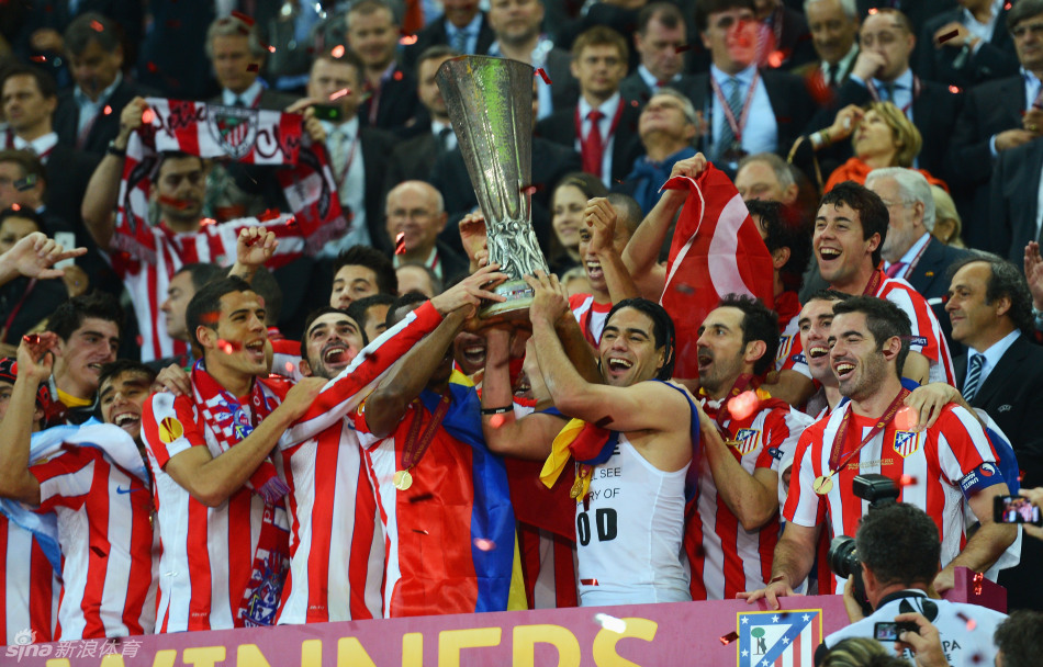 马德里竞技加冕欧联杯冠军