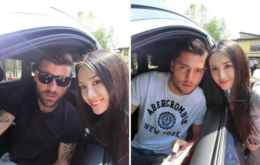 最美米兰女球迷观战因扎吉告别战_高清图集_新浪网