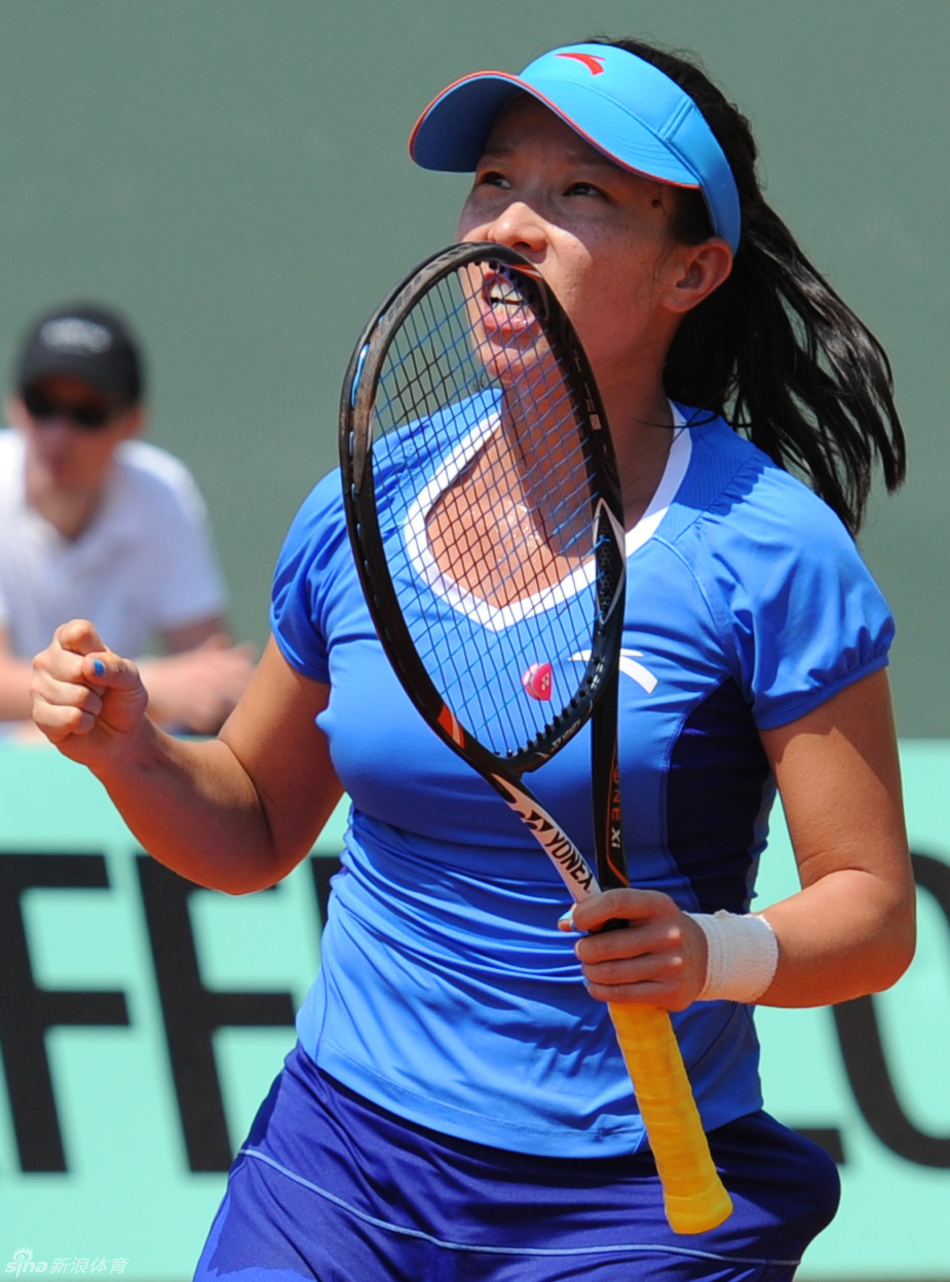 [法网]郑洁2-0科内特_高清图集_新浪网