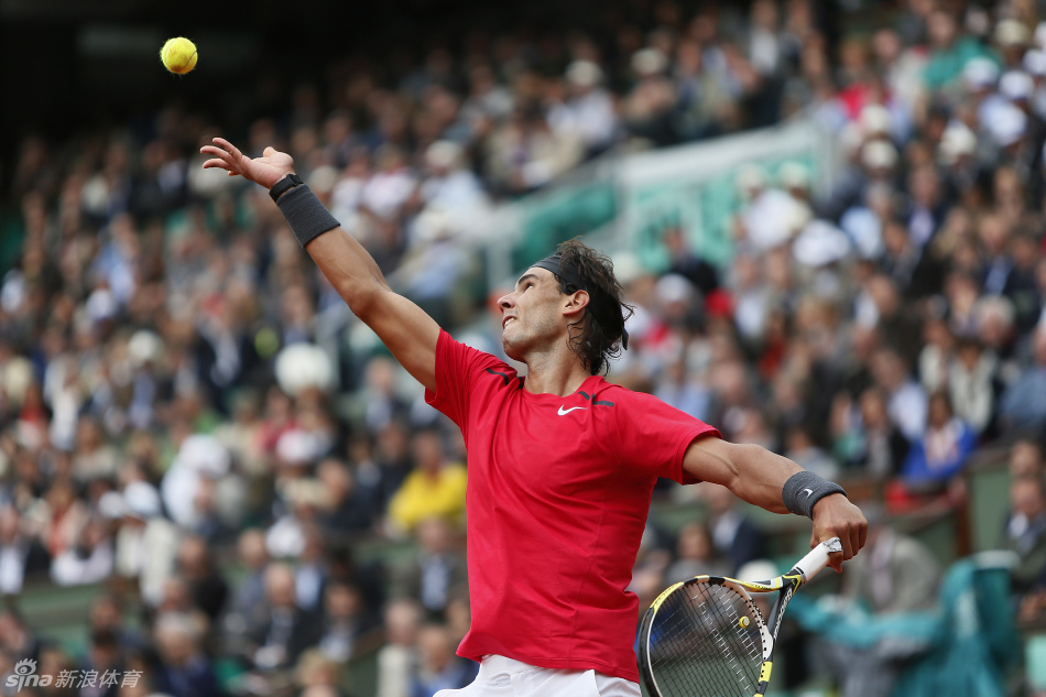 纳达尔庆祝胜利