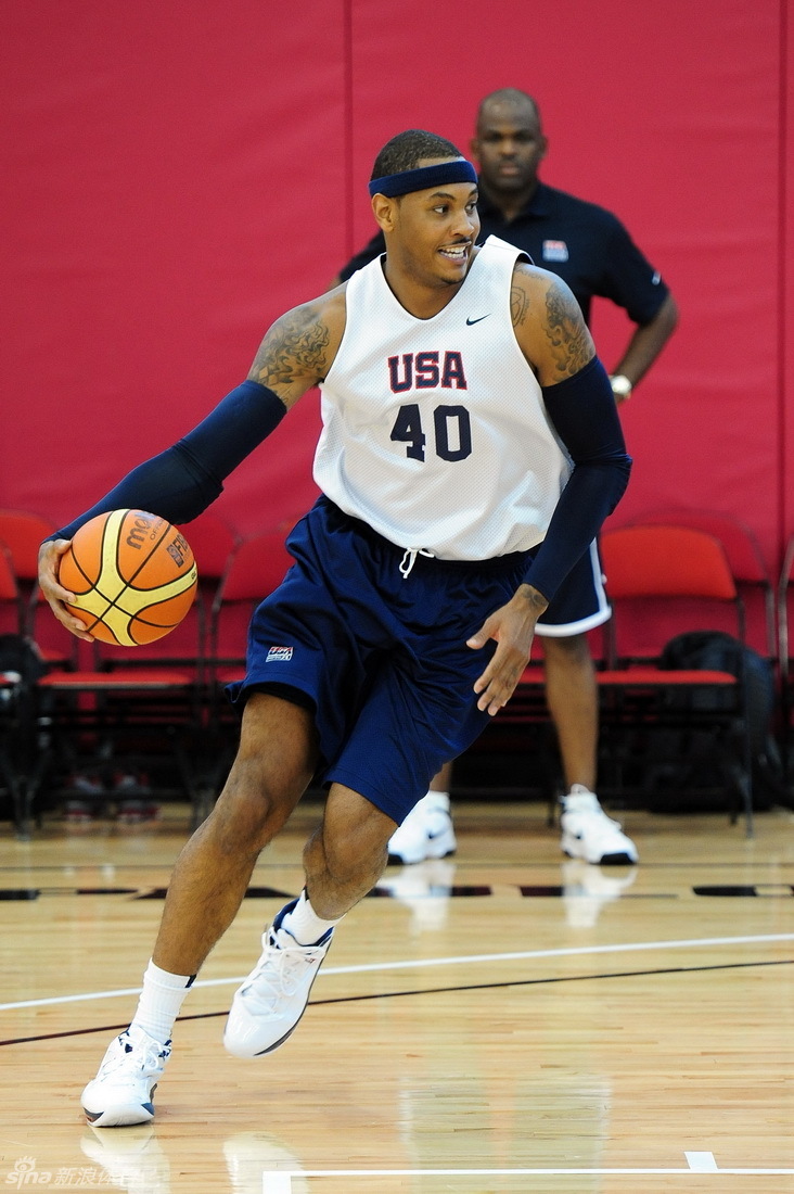 美国男篮赌城对抗训练_高清图集_新浪网