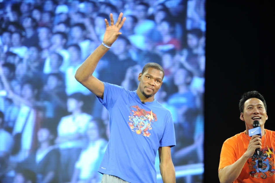 杜兰特中国行 新浪网