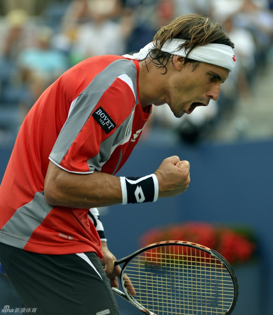 美网-费雷尔苦战五盘淘汰眼镜侠成功晋级四强