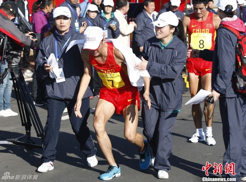 竞走挑战赛总决赛陈定获季军_高清图集_新浪网