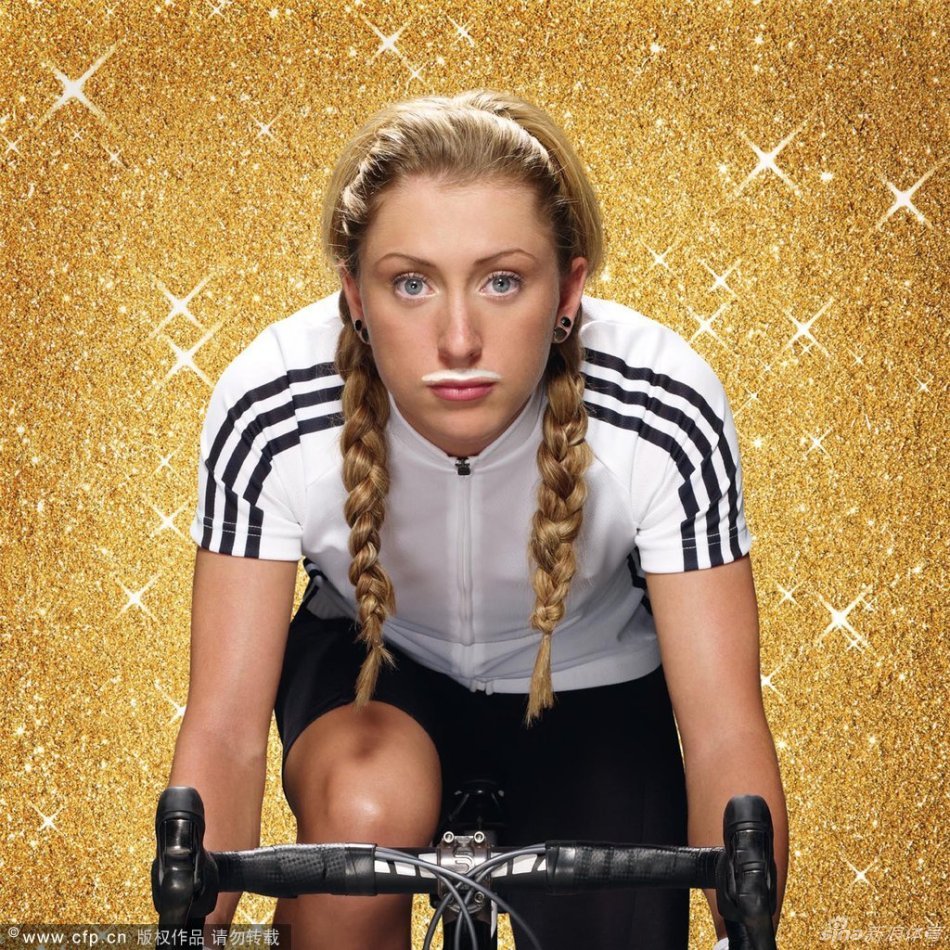 跆拳道选手搞怪妆容