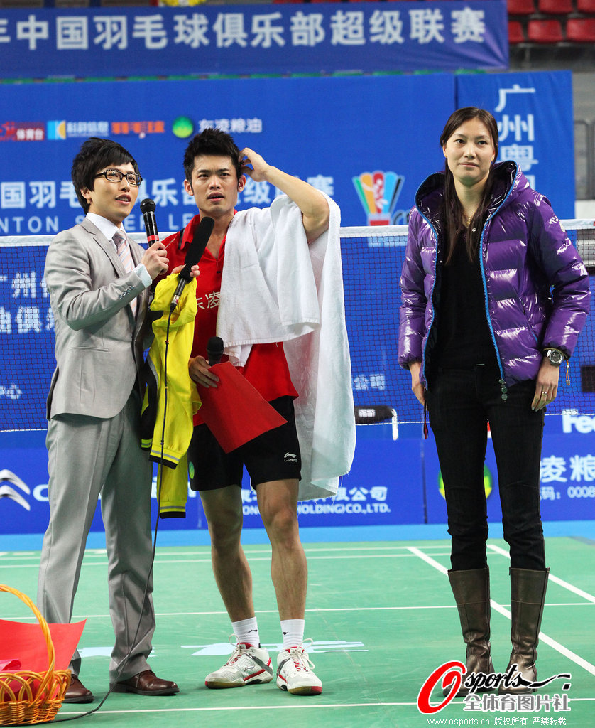 林丹谢杏芳甜蜜爱情之路_高清图集_新浪网