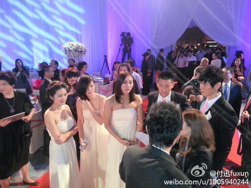 林丹谢杏芳婚礼现场_高清图集_新浪网