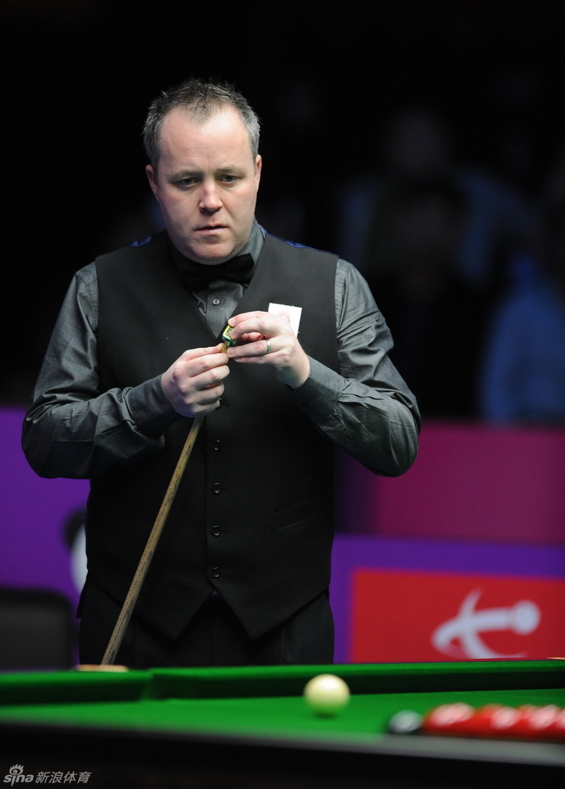 斯诺克国锦赛希金斯首轮出局_高清图集_新浪网