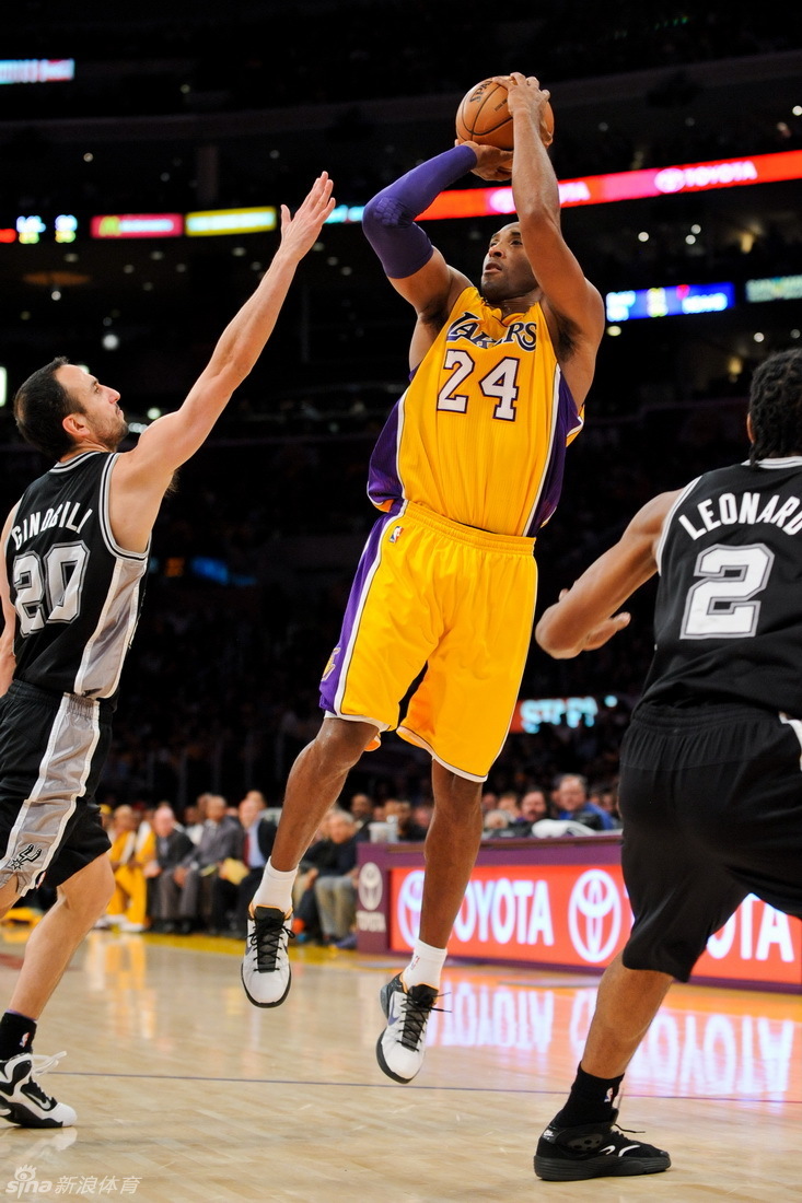 [常规赛]马刺84-82湖人_高清图集_新浪网