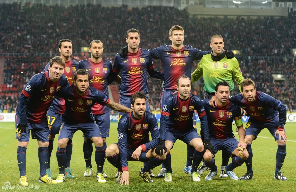 [欧冠]莫斯科斯巴达0-3巴萨_高清图集_新浪网