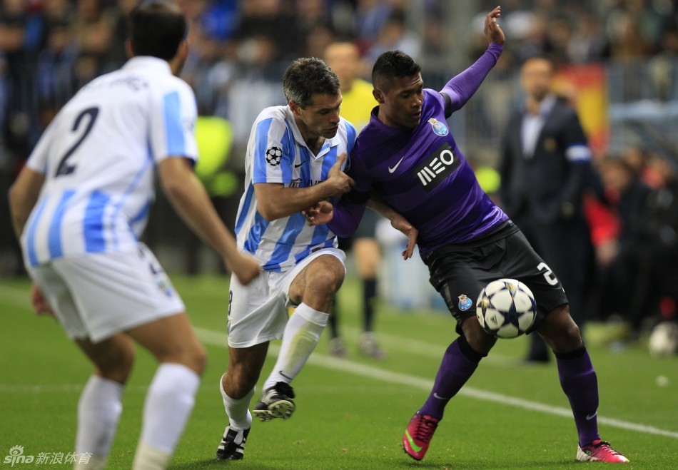 [欧冠]马拉加2-0波尔图_高清图集_新浪网