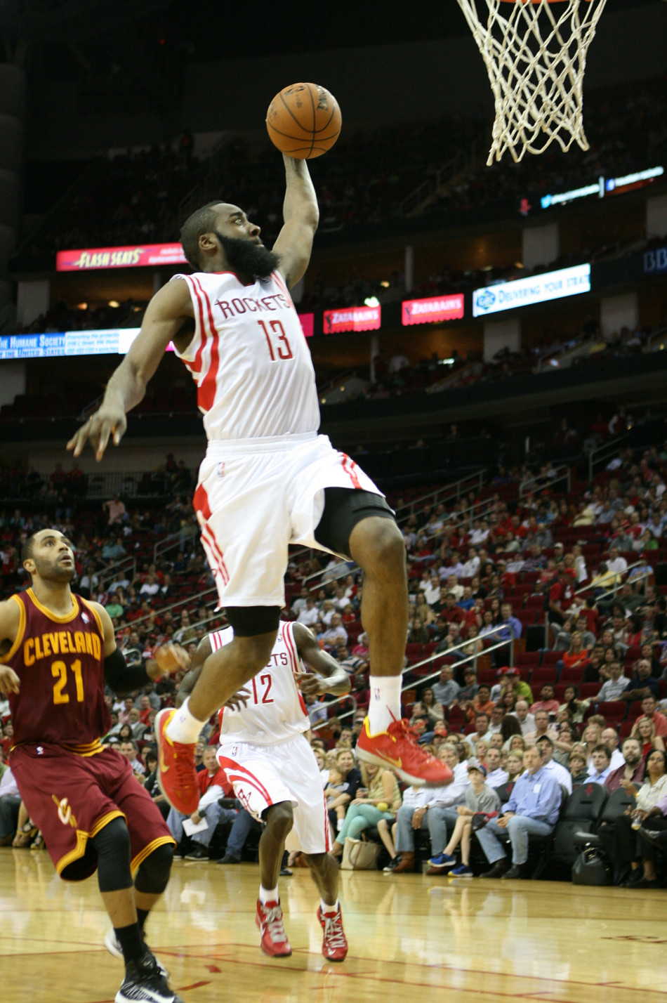 [常规赛]骑士78-116火箭_高清图集_新浪网