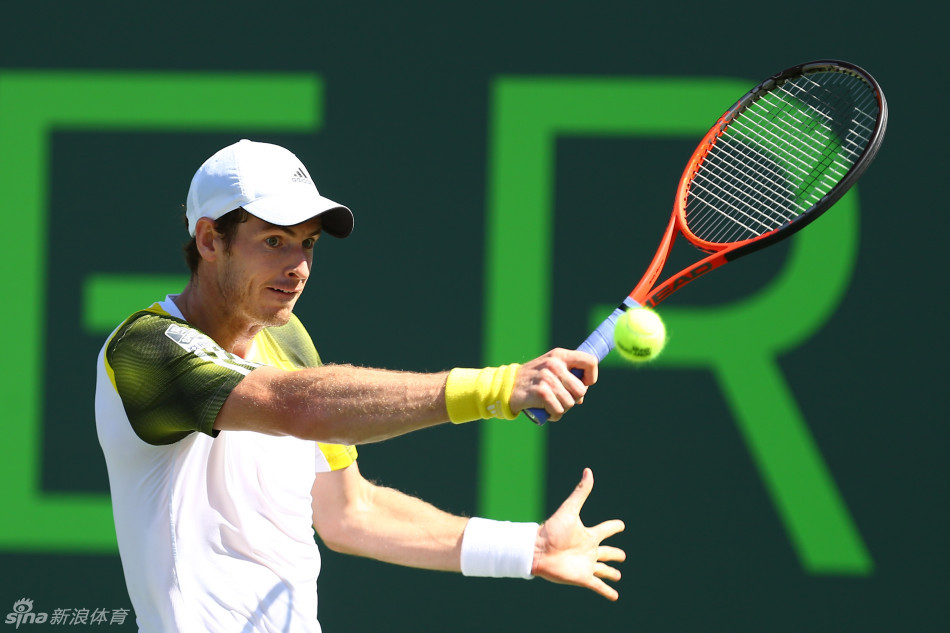 [索尼赛]穆雷完胜进四强_高清图集_新浪网