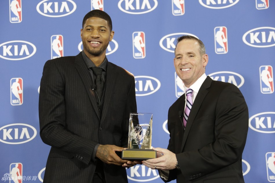 乔治加冕最快进步奖_高清图集_新浪网