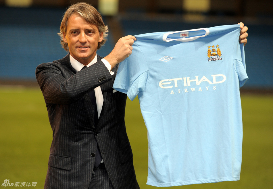 曼奇尼执教曼城回顾_高清图集_新浪网