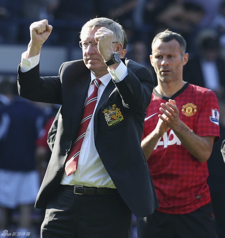 弗格森执教生涯最后一战_高清图集_新浪网