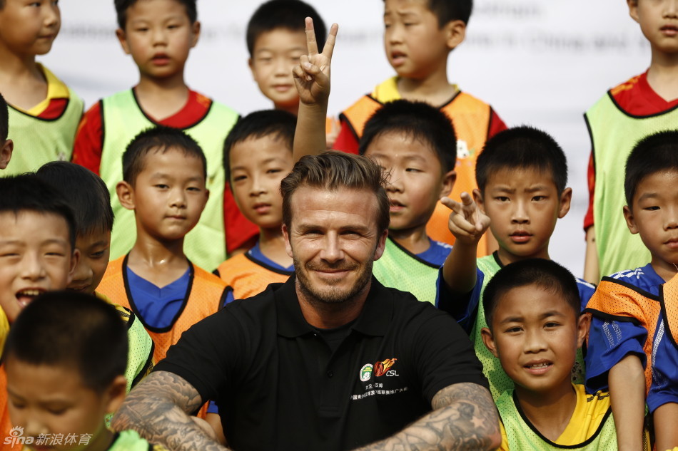 贝克汉姆中国行全回顾_高清图集_新浪网