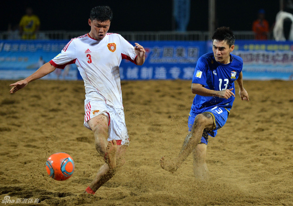 沙滩足球亚洲杯中国胜泰国_高清图集_新浪网
