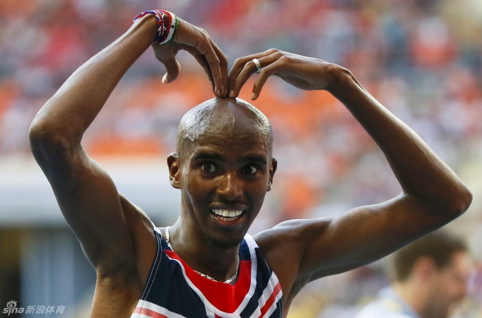 世锦赛男子万米法拉赫夺冠_高清图集_新浪网