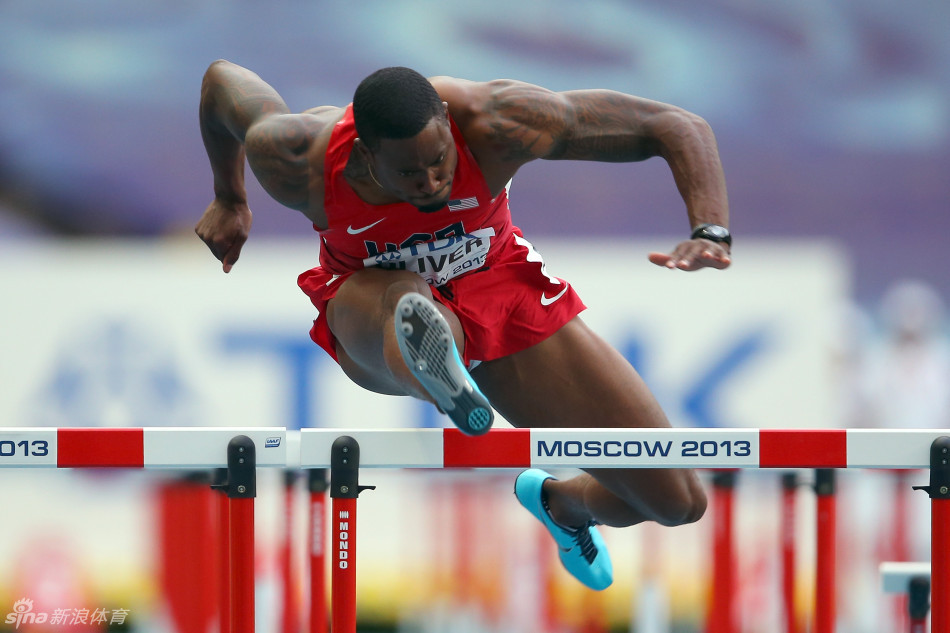 世锦赛110米栏奥利弗夺冠_高清图集_新浪网