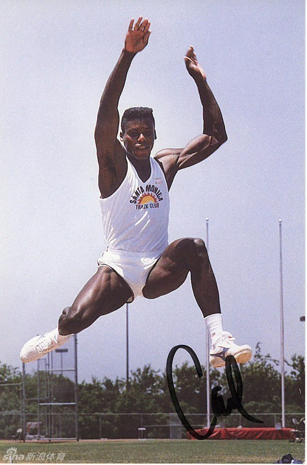 田径赛场传奇刘易斯老照片_高清图集_新浪网