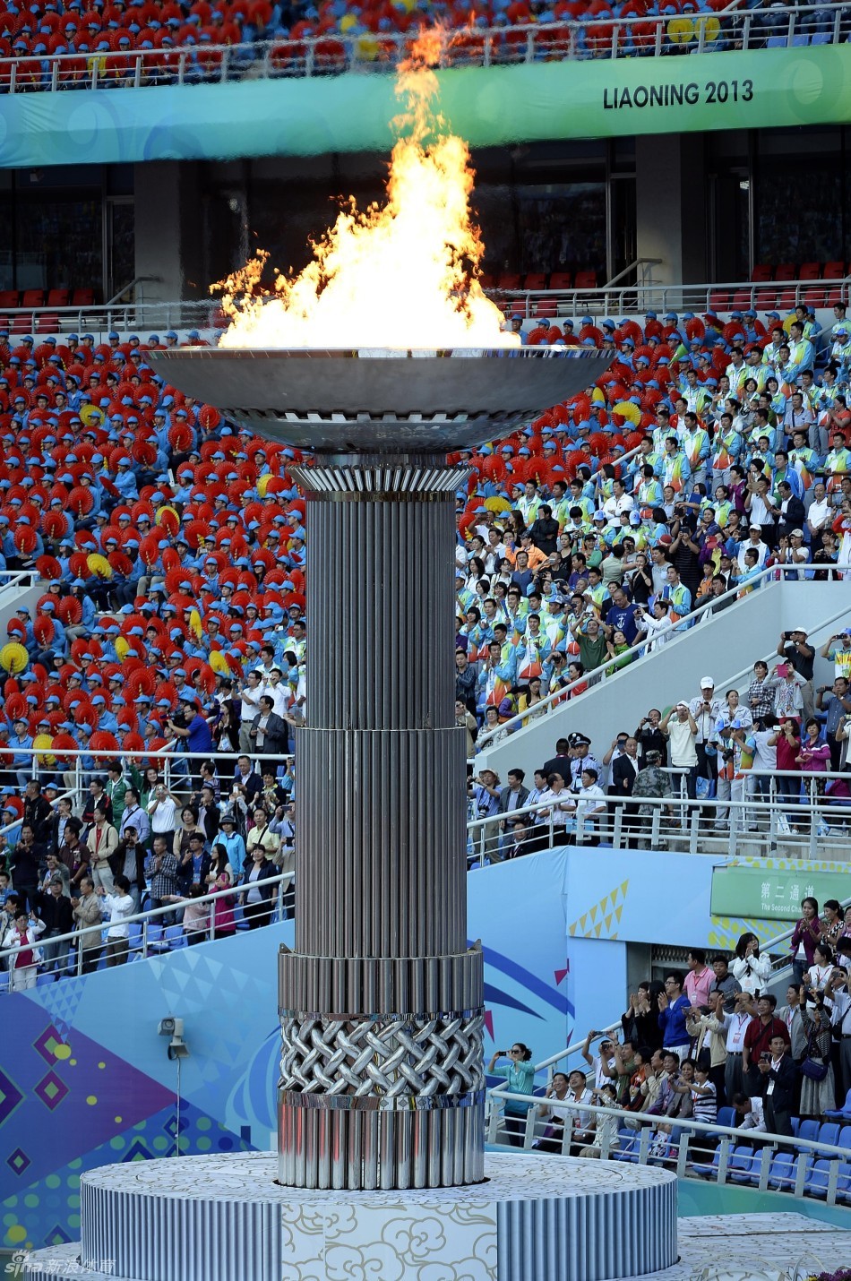 全运会点火仪式