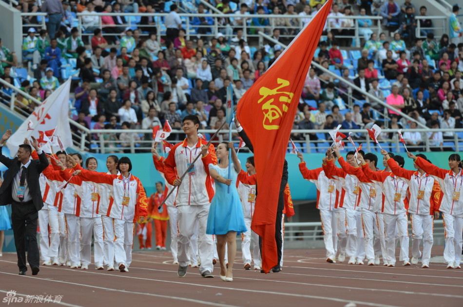 中国风运动会入场仪式图片