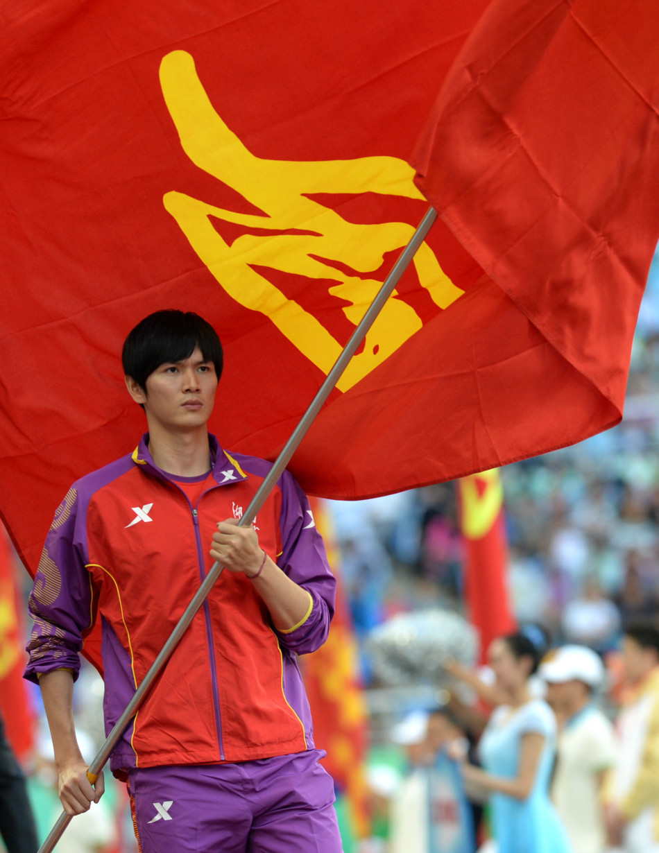 全运会各地旗手精彩合集_高清图集_新浪网