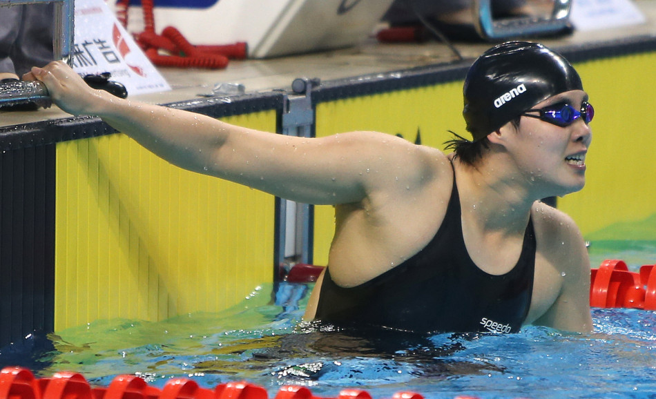 傅园慧女子100米仰泳夺冠_高清图集_新浪网