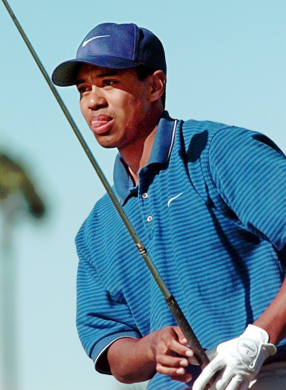 伍兹儿时的青涩回忆_高清图集_新浪网