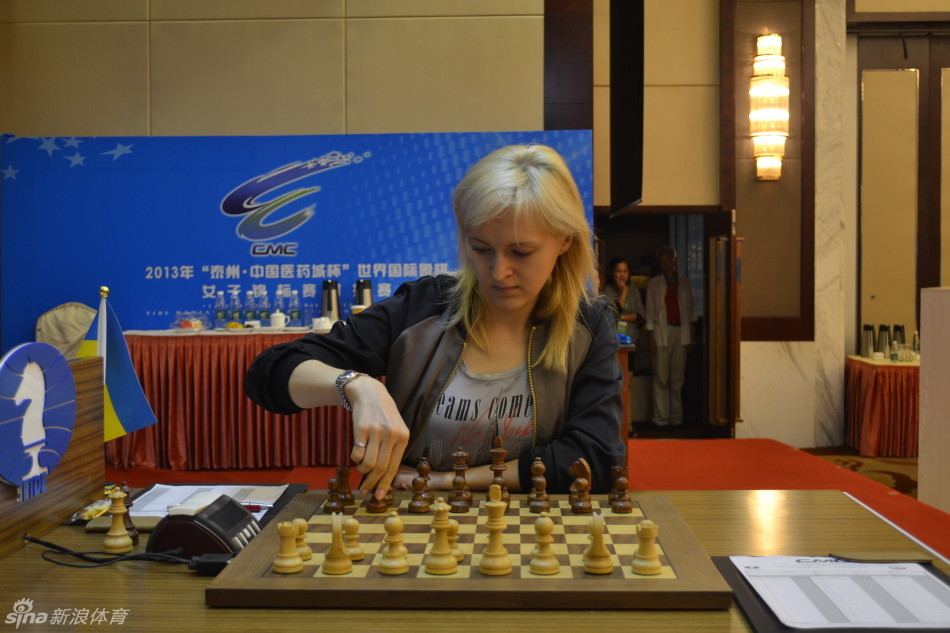 女子国象世界冠军赛第2局_高清图集_新浪网