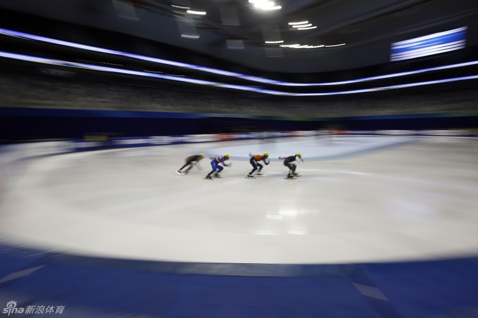 短道速滑世界杯26日赛事_高清图集_新浪网